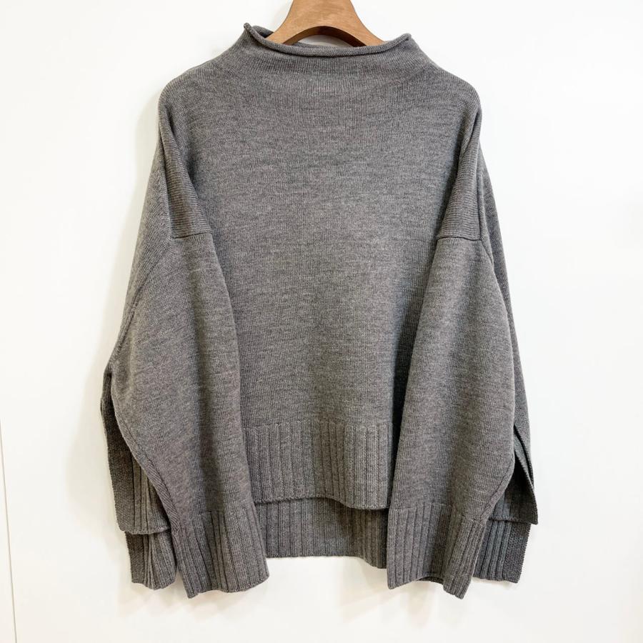 ニット Odour  オウダ―　EXTRAFINE WOOL MERINO  OD-KN3317  エクストラファインメリノウール　PO｜escargot-circus｜02