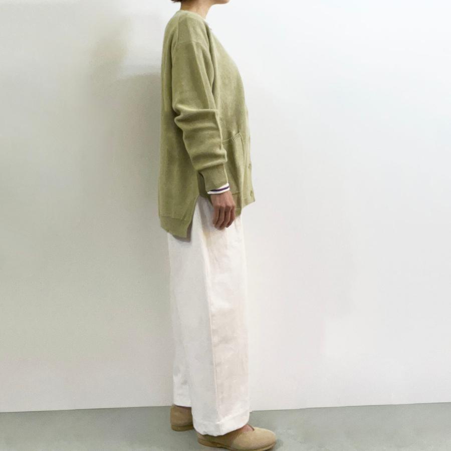 新品サザンカバイツリーズ カーキ バナナトラウザー Size1 パンツ Sasanqua by trees サザンカバイツリー KATSURAGI BANANA