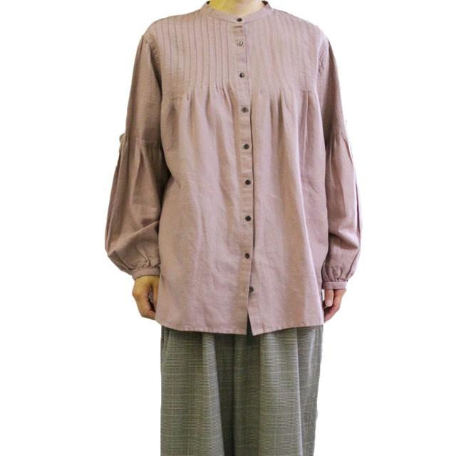 レディースシャツ Yarra ヤラ Yr 84 028 ピンタックマオカラーシャツ 着丈が長めのチュニックシャツ Yr 84 028 Escargot Circus Yahoo ショップ 通販 Yahoo ショッピング