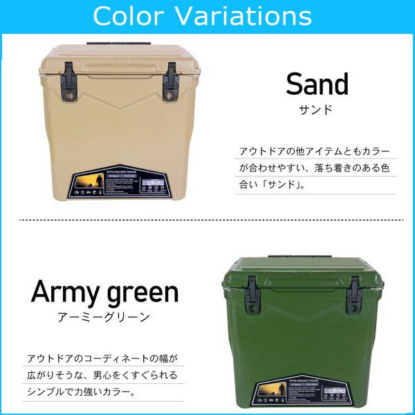 CL-04507 クーラーボックス(タイヤ付き) Army Green(アーミーグリーン) CL04507 「送料無料」_1