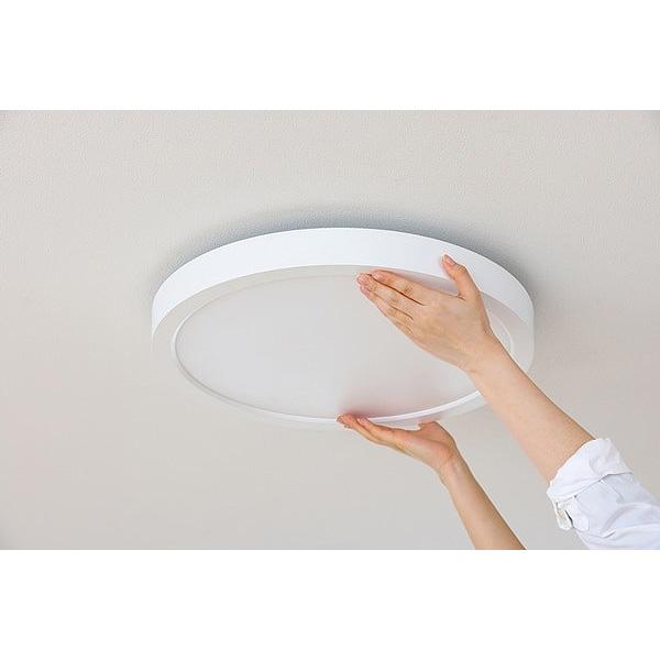 アイリスオーヤマ シーリングライト CLP-8DL 8畳 調光 調色 簡易取付 LED シーリングライト 8畳 調光 調色 工具・工事不要 リモコン