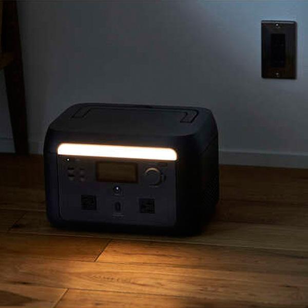 ELECOM（エレコム） DE-PS500PBK リン酸鉄 ポータブルバッテリー 512Wh