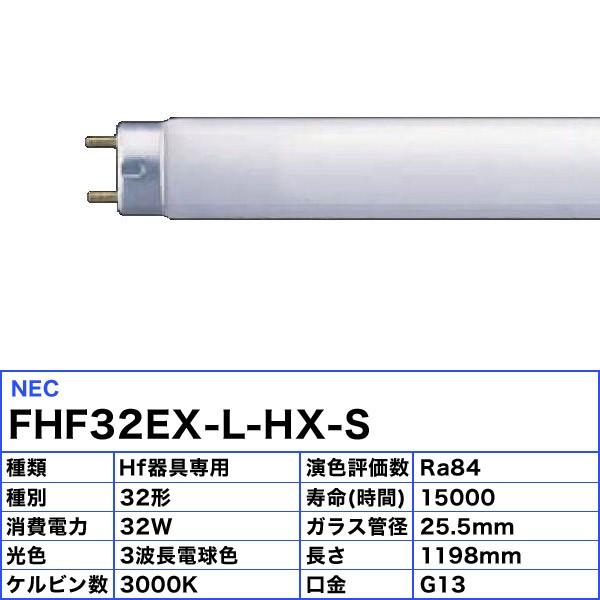 ホタルクス FHF32EX-L-HX-S ライフルックHGX 3波長形電球色（パルック