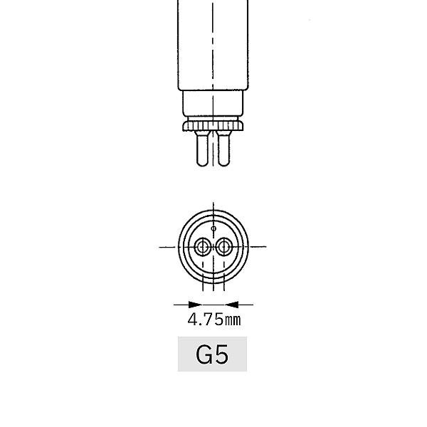 ホタルクス FL6D 昼光色 6ワット 直管スタータ形 ライフライン 昼光色