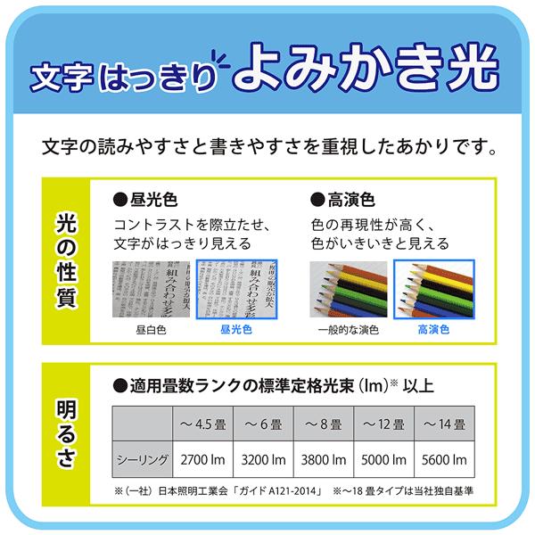 ホタルクス NEC HCDD1250 和風LEDペンダントライト_12畳 調光 文字はっきり よみかき光！ 本木調仕上 LED常夜灯 5年保証「送料無料」｜esco-lightec｜05