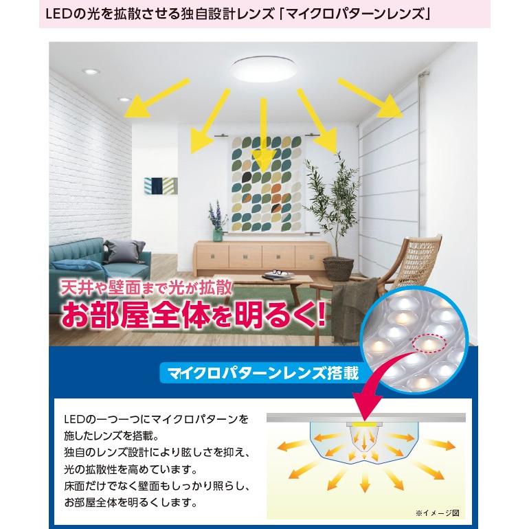 ホタルクス HLDC12311SG LEDシーリングライト 12畳 調色・調光 1日の