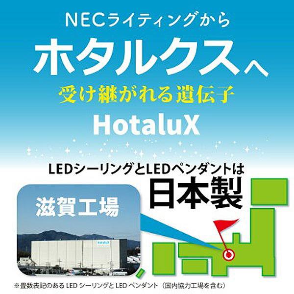 ホタルクス NEC HLDZ12252 LEDシーリングライト 12畳 調光 昼光色 スリープタイマー かんたん取り付け リモコン付 日本製 5年保証「送料無料」｜esco-lightec｜08