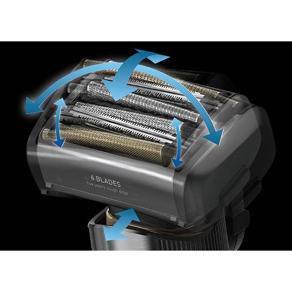 IZUMI IZF-E863W-K メンズシェーバー everedge 6枚刃 ブラック IZUMI IZF-E863W-K メンズシェーバー everedge 6枚刃 ブラック