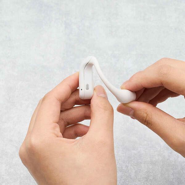 ELECOM（エレコム） LBT-OWS02WH オープンイヤー型 ワイヤレスイヤホン