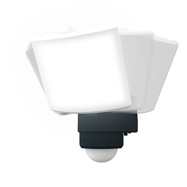 RITEX ムサシ 追尾式 LED センサーライト LED-AC1017TA 18W コンセント