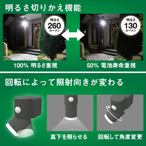 RITEX (1台購入限定価格)ムサシ ライテックス LED-CY130 LED 乾電池式