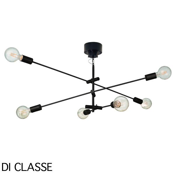 DI CLASSE ペンダントライト 6灯 LP3125BK LED電球付 Cardinal