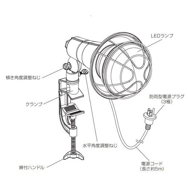 IRIS OHYAMA（アイリスオーヤマ） LWT-5500CK LED 投光器 5500lm「送料