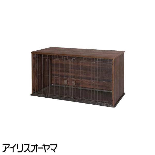 アイリスオーヤマ ナチュラルファニチャー ペットサークル NFPC-1200DBR ケージ ゲージ ペット 犬nfpc1200dbr 家具調 ダークブラウン「送料無料」