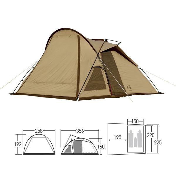 Ogawa オガワ ヴィガスII 2653 ドーム型テント 2-3人用 アウトドア キャンプ 「送料無料」｜esco-lightec｜12