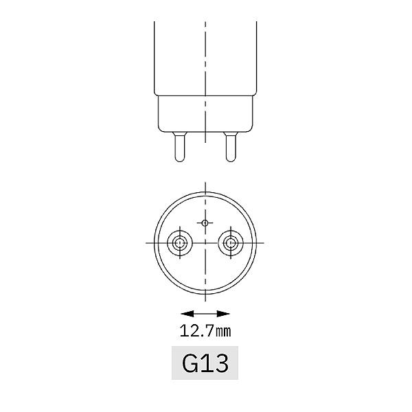 オスラム OSRAM ST8A-0.6M 8.7W/840 直管LED 20W形 白色 寿命50000時間 消費電力8.7W ST8A06M87W840「送料無料」[6個セット]の画像