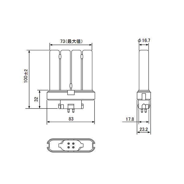 パルック Panasonic パナソニック FML9EX-LF3 ツイン蛍光灯 パルック Panasonic パナソニック FML9EX-LF3 ツイン蛍光灯