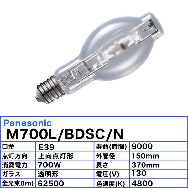 Panasonic 「送料無料」パナソニック M700L/BDSC/N メタルハライド