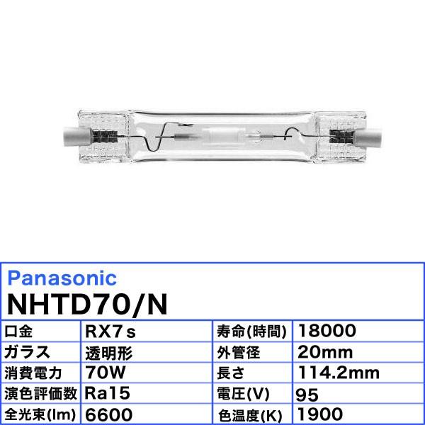 Panasonic（パナソニック） 生産終了 数量限定品/ NHTD70N NHTD70/N