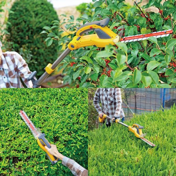 ムサシ PL-5002 充電式ポールバリカン 18V 連続使用60分 PL5002 : イー