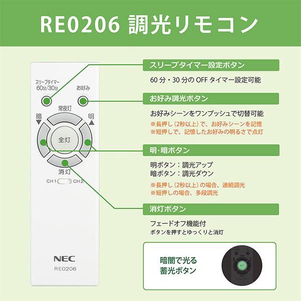 NECライティング リモコン 新品 純正 ホタルクス NEC RE0206 LED
