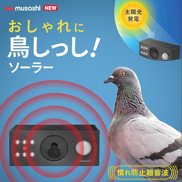 単品 1箱 REP-700 ソーラー鳥しっし RITEX ムサシ REP-700 ソーラー鳥しっし REP700 「送料無料」 : イー