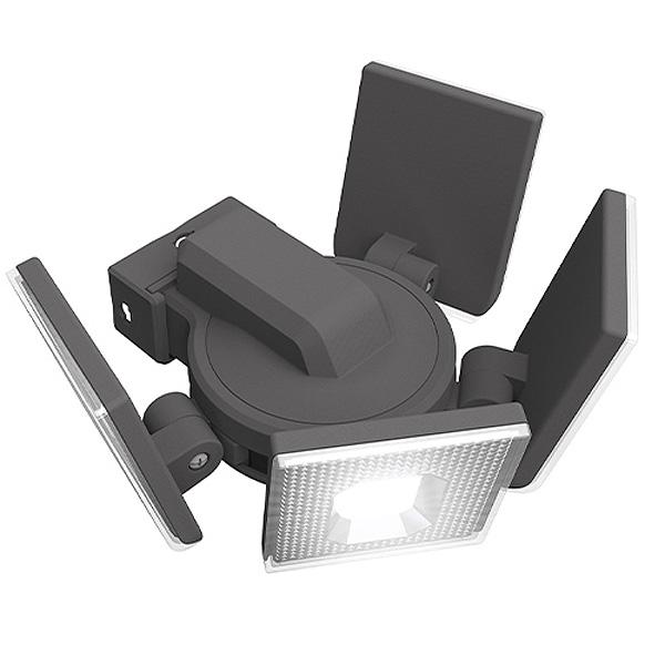 RITEX ムサシ musashi S-400L LEDセンサーライト 7.5Wx4灯 スライド型