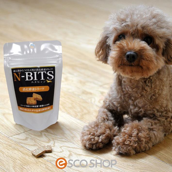 サンユー エヌビッツ 消化酵素トリーツ 犬用 80g 約40枚 納豆菌 乳酸菌 発酵食品 おから 消化不良 目やに 耳ダレ穀物類の消化 J Esco Shop 通販 Yahoo ショッピング