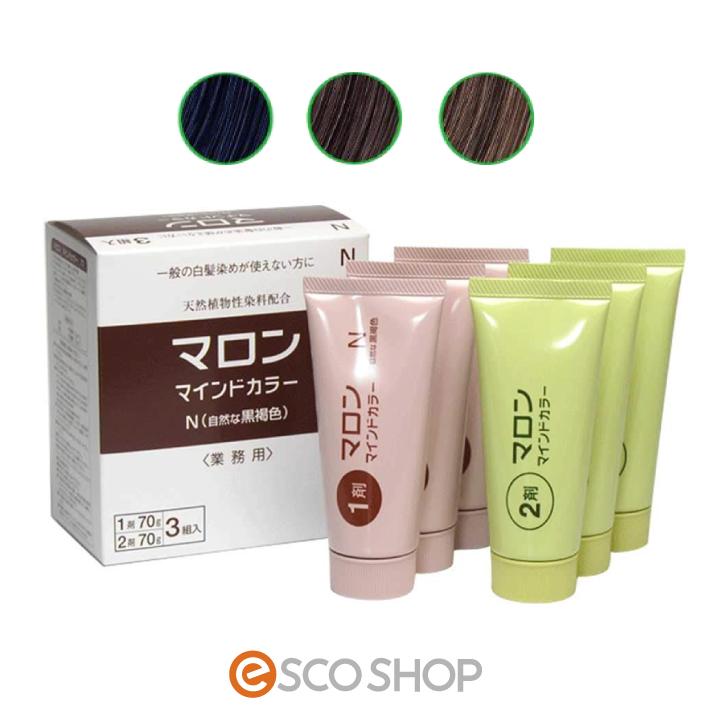 マロンマインドカラー3組入り 業務用 秋冬新作 白髪染め ヘアカラークリーム 低刺激 送料無料 医薬部外品 ヘンケルジャパン Henkel