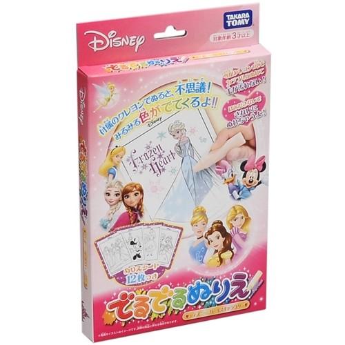 でるでるぬりえ ディズニー ガールズキャラクターおもちゃ こども 子供 知育 勉強 3歳 その他ディズニーキャラ | 