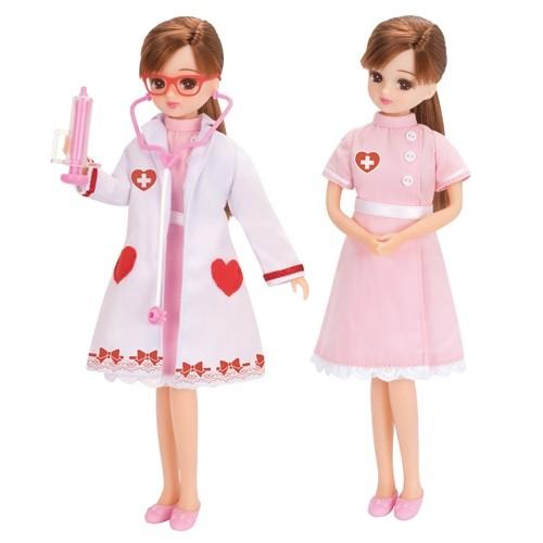 リカちゃん リカちゃん病院 おいしゃさんセット おもちゃ こども 子供 女の子 人形遊び 洋服
