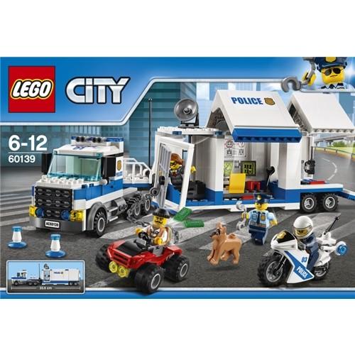 無料 Lego シティ ポリストラック司令本部 おもちゃ こども 子供 レゴ ブロック 6歳 人気