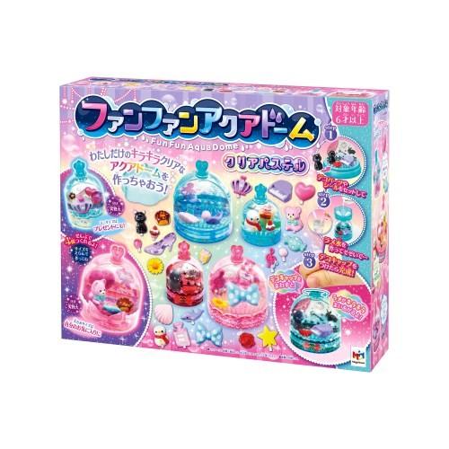 楽天 ファンファンアクアドーム クリアパステルおもちゃ こども 子供 女の子 ままごと ごっこ 作る 6歳