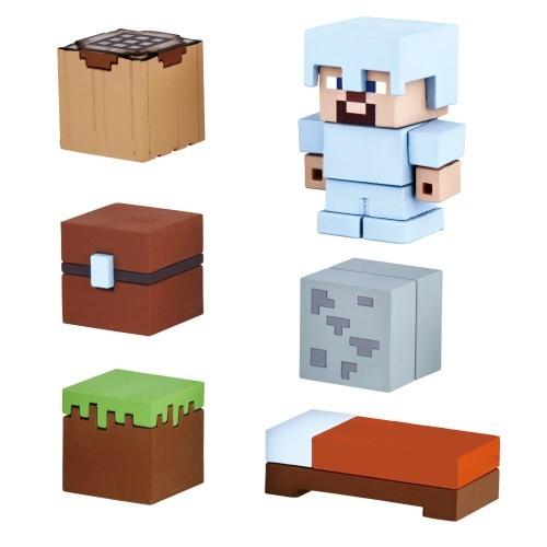Seasonal Wrap入荷 マインクラフト マイケシスターターセット01 アイアンスティーブとサバイバルパックおもちゃ