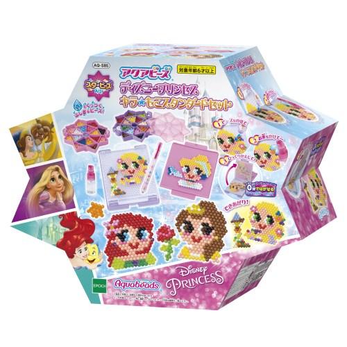 日本正規品 Aq S85アクアビーズ ディズニープリンセス キラ もこスタンダードセットおもちゃ こども 子供 女の子 6歳 シンデレラ ごっこ 作る ままごと