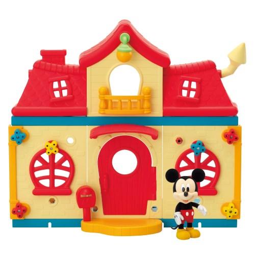 DH-01 ディズニーキャラクター DIYTOWN ミッキーのおうちおもちゃ こども 子供 女の子 人形遊び ハウス 5歳 ミッキーマウス｜esdigital