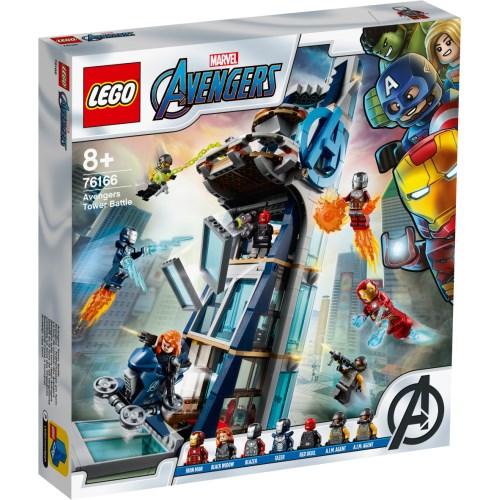 LEGO レゴ スーパーヒーローズ アベンジャーズ・タワーの決戦 76166おもちゃ こども 子供 レゴ ブロック | 