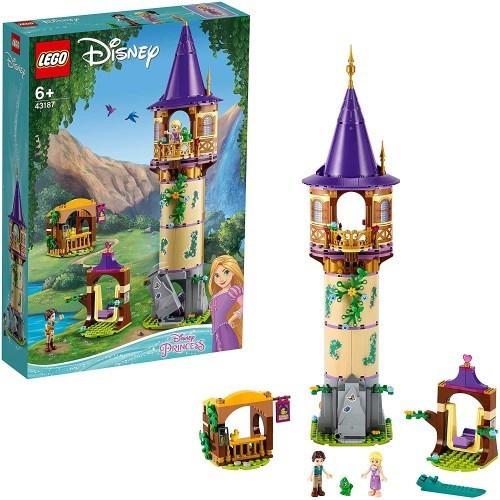 LEGO レゴ ディズニープリンセス ラプンツェルの塔 43187おもちゃ こども 子供 レゴ ブロック 6歳 塔の上のラプンツェル｜esdigital