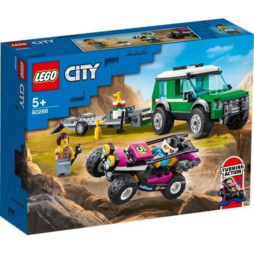 LEGO レゴ シティ ☆新作入荷☆新品 在庫処分 レースバギー輸送車 60288おもちゃ 5歳 ブロック 子供 こども