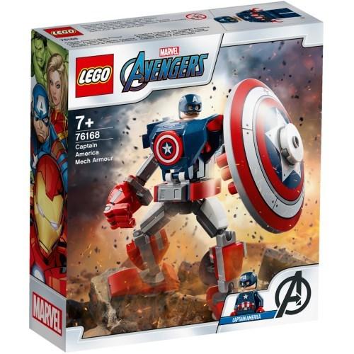 LEGO レゴ スーパー・ヒーローズ キャプテン・アメリカ・メカスーツ 76168おもちゃ こども 子供 レゴ ブロック | 