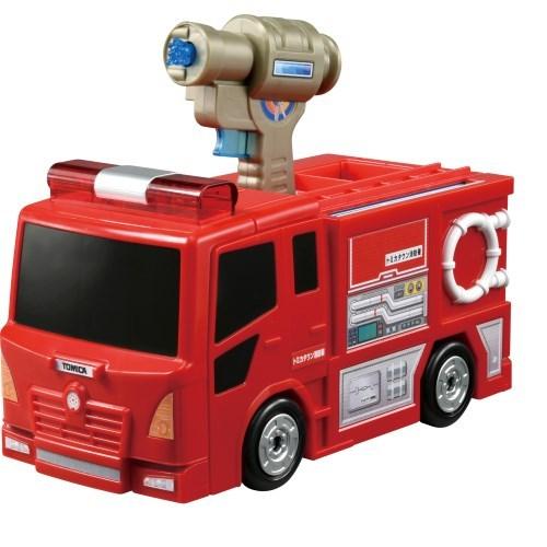 トミカワールド 男女兼用 ぴゅぴゅっと消火 おしごと変形消防署おもちゃ こども 子供 3歳 車 くるま 男の子 ミニカー 驚きの値段