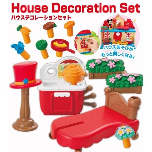 Dh 04 ディズニーキャラクター Diytown ハウスデコレーションセットおもちゃ こども 子供 女の子 人形遊び 小物 5歳 ミッキーマウス 残りわずか