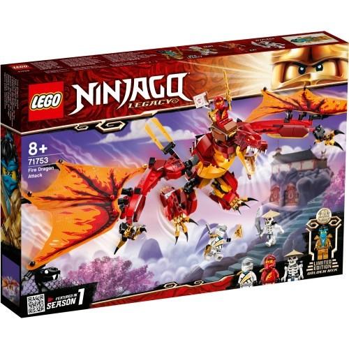 LEGO レゴ ニンジャゴー ファイヤー・ドラゴンの攻撃 71753おもちゃ こども 子供 レゴ ブロック 8歳 | 