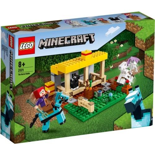 Lego レゴ マインクラフト ウマゴヤ おもちゃ こども ブロック マインクラフト 8歳 正規取扱店 Minecraft 子供