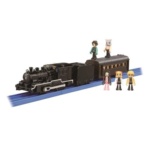 プラレール 鬼滅の刃 未使用品 無限列車 鬼殺隊と禰豆子おもちゃ こども 3歳 電車 男の子 子供