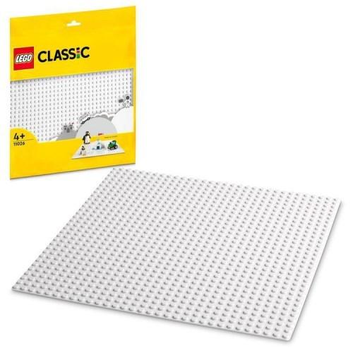 LEGO レゴ クラシック 基礎板(ホワイト) 11026おもちゃ こども 子供 レゴ ブロック 4歳｜esdigital
