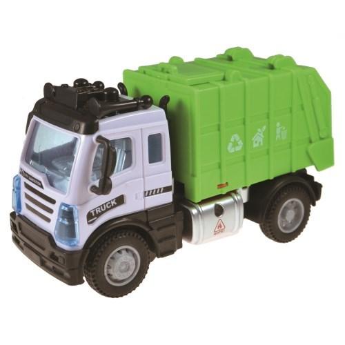 最大70 Offクーポン R C 1 64 はたらく車両ミニ はたらく車両 ゴミ収集車 緑 ラジコン 40mhz おもちゃ こども 子供