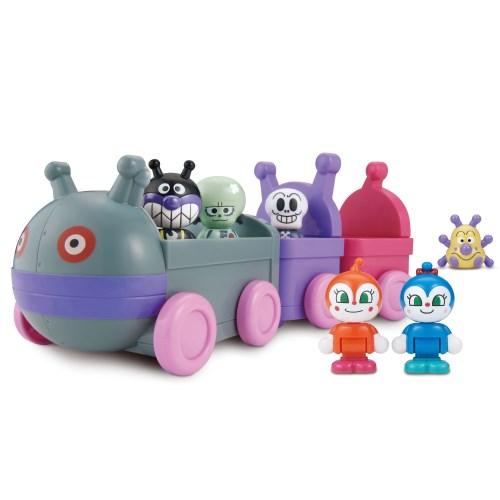 アンパンマンはじめてハウスドールセット だだんだん列車とばいきん