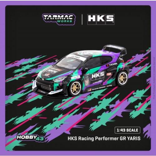 【中古】開封 ターマックワークス イグニッションモデル 1/43 HKS Racing Performer GR ヤリス[17][240017657152] 中古】開封 ターマックワークス イグニッションモデル 1/43 HKS