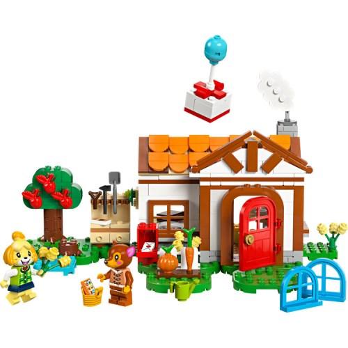LEGO レゴ どうぶつの森 しずえさん、おうちにようこそ 77049 花 街 家 
